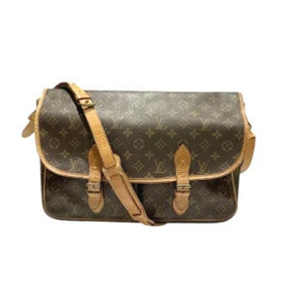 Louis Vuitton Monogram Gibeciere Bag Shoulder